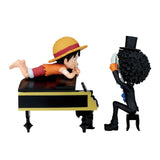 One Piece - Monkey D. Luffy & Brook - World Collectable Figure ~"Is that so...!!! Is he doing well...!!!"~ (Bandai Spirits)