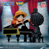 One Piece - Monkey D. Luffy & Brook - World Collectable Figure ~"Is that so...!!! Is he doing well...!!!"~ (Bandai Spirits)