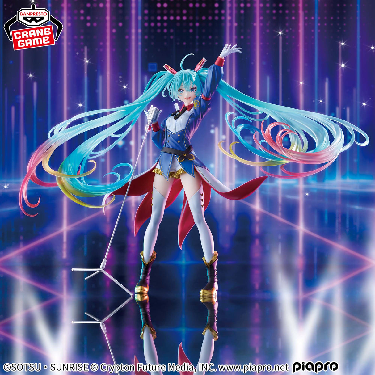 Hatsune Miku x Gundam 45th Anniversary - Hatsune Miku - BANPRESTO EVOLVE ~GUNDAM COLLABORATION~ (Bandai Spirits)