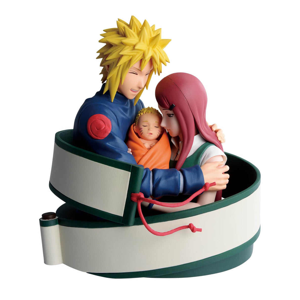 Naruto Shippuden - Namikaze Minato & Uzumaki Kushina & Uzumaki Naruto - NARUTO 72 Series (Bandai Spirits)