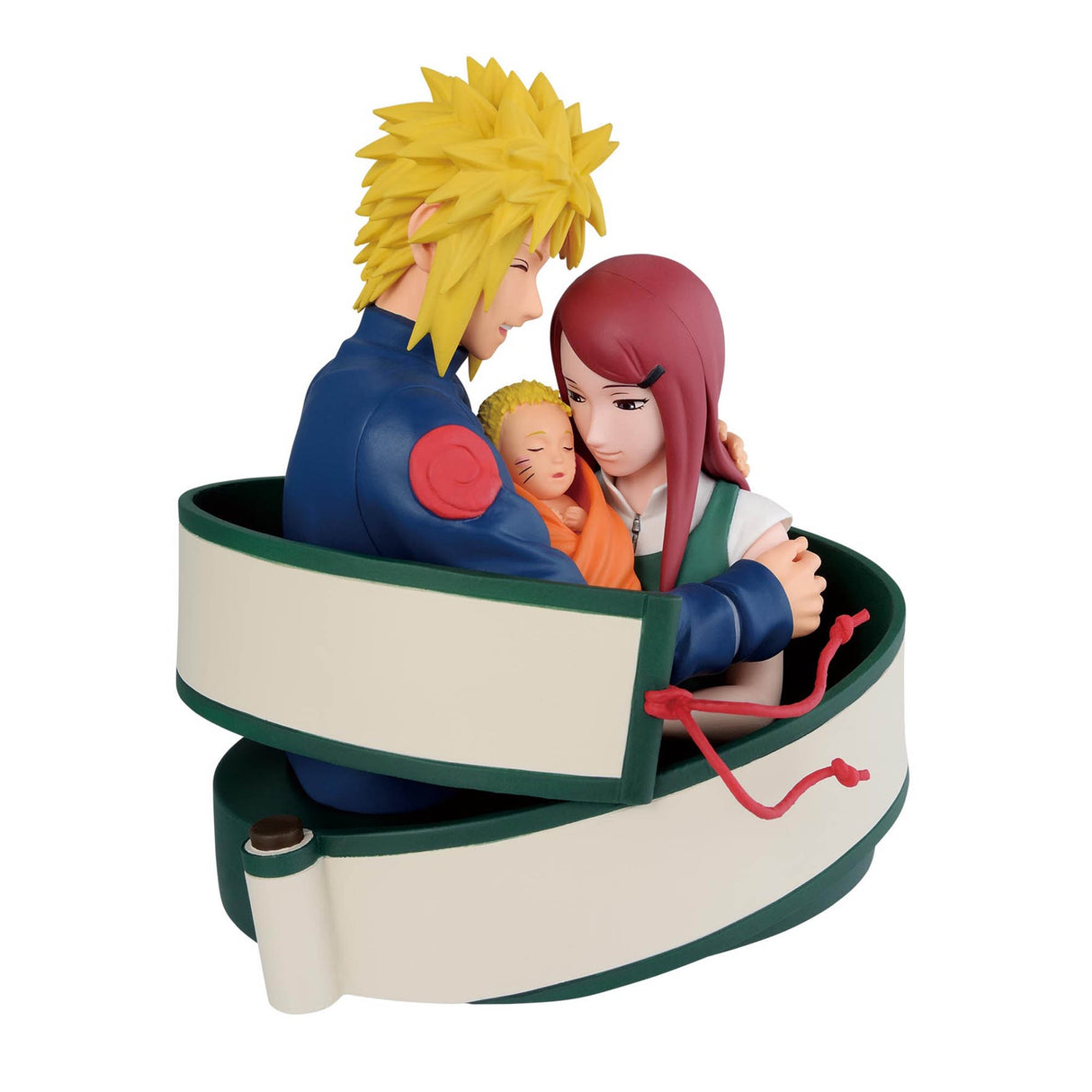 Naruto Shippuden - Namikaze Minato & Uzumaki Kushina & Uzumaki Naruto - NARUTO 72 Series (Bandai Spirits)
