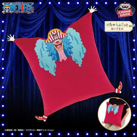 One Piece - Buggy - Mecha Mofugutto Plush (Bandai Spirits)