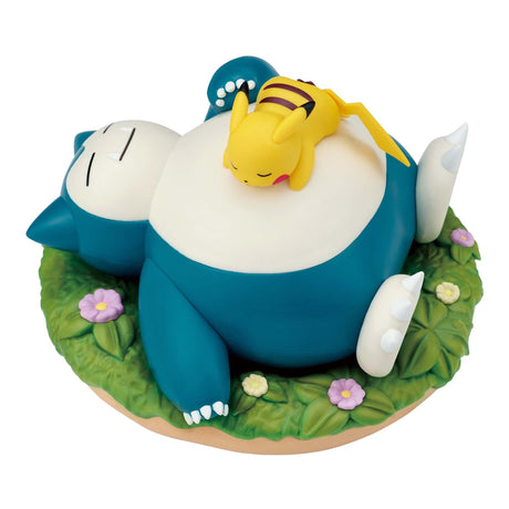 Pokémon - Pikachu & Snorlax - Relaxing Time Figure (Bandai Spirits)