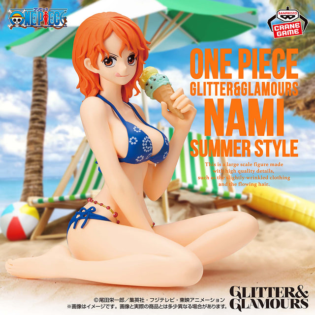 One Piece - Nami - GLITTER&GLAMOURS ~Summer Style~ (Bandai Spirits)