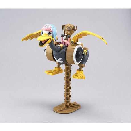 One Piece - Chopper Wing - Chopper Robo No.2 Model Kit (Bandai), Collect five robots and enjoy combining them to create the ultimate powerhouse. No tools needed thanks to the touch gate feature. Includes two types of expression parts to switch Chopper's expressions. Released on 2014-04-12. Sold at Nippon Figures.