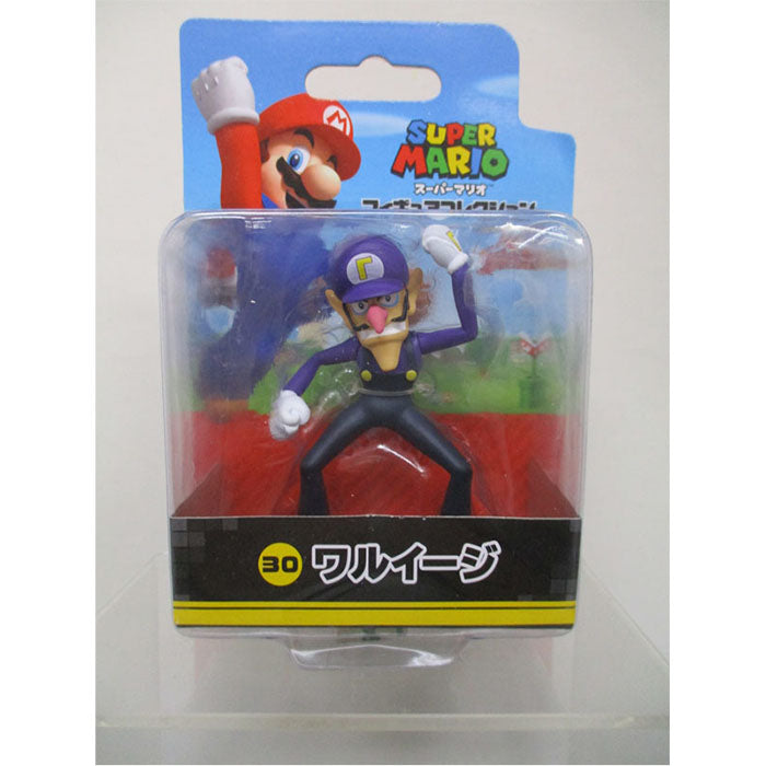 Super Mario - Waluigi FCM-030 - Figure Collection - San-ei Boeki, Franchise: Super Mario, Brand: San-ei Boeki, Type: General, Dimensions: W9.5×D5×H14 cm, Nippon Figures