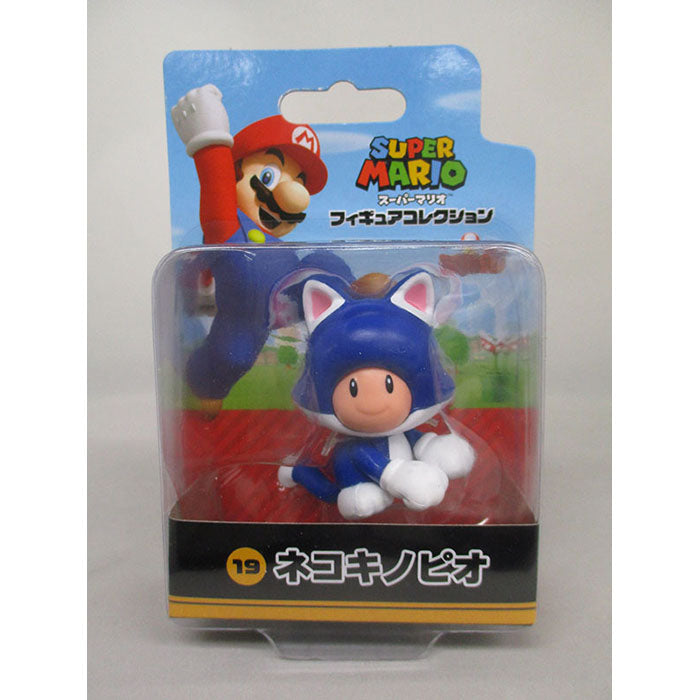 Super Mario - Cat Toad FCM-019 - Figure Collection - San-ei Boeki, Franchise: Super Mario, Brand: San-ei Boeki, Dimensions: W9.5×D5×H14 cm, Nippon Figures