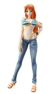 Nami Figure | Timeskip | Portrait Of Pirates, One Piece franchise, MegaHouse brand, PVC material, Nippon Figures