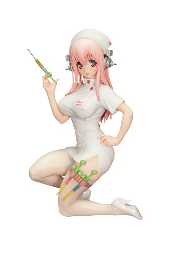 Nitro Super Sonic - Sonico - 1/7 - Nurse ver. (Orchid Seed), PVC material, Scale 1/7, Nippon Figures