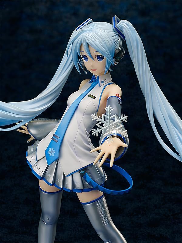 Vocaloid - Hatsune Miku - B-style - 1/4 - Snow - 2024 Re-release (FREEing), Franchise: Vocaloid, Brand: FREEing, Release Date: 28. Mar 2024, Type: General, Dimensions: H=420mm (16.38in, 1:1=1.68m), Scale: 1/4, Store Name: Nippon Figures