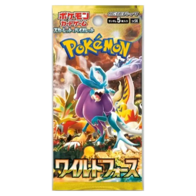 Booster Pack Scarlet & Violet Wild Force