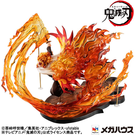Demon Slayer - Rengoku Kyojuro - Precios G.E.M. - Flame Breathing Form: Flame Tiger (MegaHose), Franchise: Demon Slayer, Brand: MegaHouse, Release Date: 31. Aug 2023, Store Name: Nippon Figures