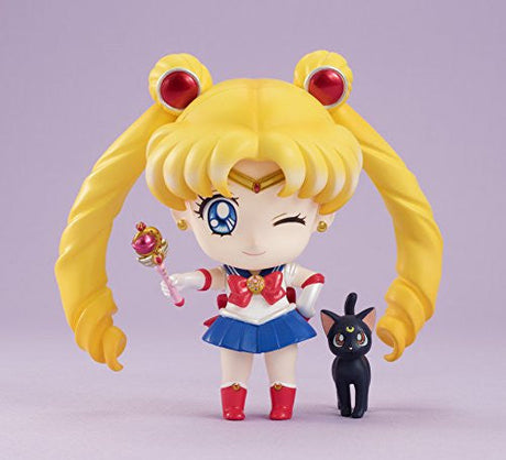 Bishoujo Senshi Sailor Moon - Luna - Sailor Moon - Petit Chara Deluxe! (MegaHouse), Franchise: Bishoujo Senshi Sailor Moon, Release Date: 29. Sep 2015, Dimensions: H=90 mm (3.51 in), Store Name: Nippon Figures