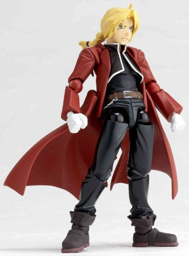 Fullmetal Alchemist - Edward Elric - Revoltech - 116 (Kaiyodo), Action figure with dimensions H=140 mm (5.46 in), sold by Nippon Figures.