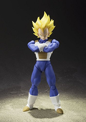 Dragon Ball Z - Vegeta SSJ - S.H.Figuarts (Bandai), Franchise: Dragon Ball Z, Brand: Bandai, Release Date: 14. Oct 2016, Dimensions: H=135mm (5.27in), Material: ABS, PVC, Nippon Figures