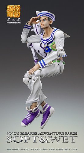 JoJo's Bizarre Adventure - Jojolion - Soft & Wet - Super Action Statue #56 (Medicos Entertainment), Franchise: JoJo's Bizarre Adventure, Brand: Medicos Entertainment, Release Date: 13. Sep 2013, Dimensions: H=160 mm (6.24 in), Material: ABS, PVC, Store Name: Nippon Figures