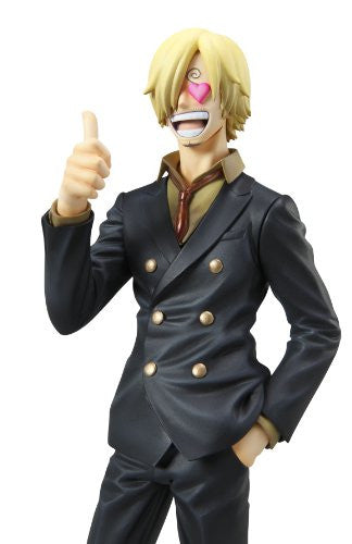 Sanji Figure | Portrait Of Pirates Sailing Again, Franchise: One Piece, Brand: MegaHouse, Release Date: 30. Nov 2012, Type: General, Dimensions: H=230 mm (8.97 in), Scale: 1/8, Material: PVC, Nippon Figures