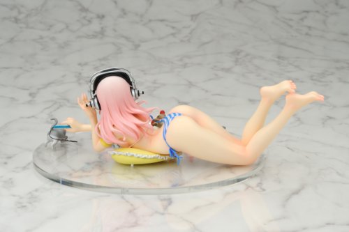 Nitro Super Sonic - Sonico - Sweets & Bikini ver. (Arcadia), Release Date: 10. Jan 2014, Dimensions: L=200 mm (7.8 in) H=70 mm (2.73 in), Nippon Figures