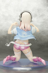 Nitro Super Sonic - Sonico - 1/7 - Bondage Candy Pink ver. (Orchid Seed), PVC figure with dimensions H=160 mm (6.24 in), released on 17. Jan 2012, sold by Nippon Figures