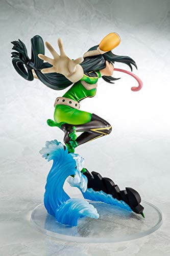 "My Hero Academia - Asui Tsuyu - 1/8 - Hero Suit ver. - 2021 Re-release (Takara Tomy, Bell Fine), Franchise: My Hero Academia, Brand: Bell Fine, Takara Tomy As Distributor, Release Date: 31. Jul 2021, Type: General, Dimensions: 200 mm, Scale: 1/8 H=200mm (7.8in, 1:1=1.6m), Material: ABSPVC, Store Name: Nippon Figures"