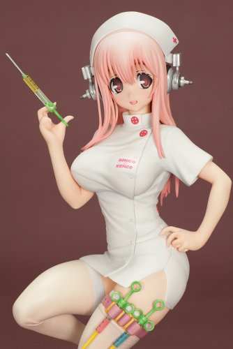 Nitro Super Sonic - Sonico - 1/7 - Nurse ver. (Orchid Seed), PVC material, Scale 1/7, Nippon Figures