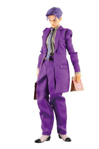 JoJo's Bizarre Adventure: Diamond Is Unbreakable - Kira Yoshikage - Real Action Heroes #500 - 1/6 (Medicom Toy), Franchise: JoJo's Bizarre Adventure: Diamond Is Unbreakable, Release Date: 31. Oct 2010, Dimensions: H=300 mm (11.7 in), Scale: 1/6, Material: ABS, FABRIC, PVC, Store Name: Nippon Figures