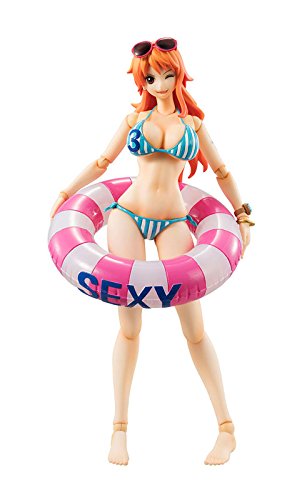 One Piece - Nami - Variable Action Heroes - Summer Vacation (MegaHouse), Release Date: 27. Feb 2018, Scale: H=165mm (6.44in), Store Name: Nippon Figures