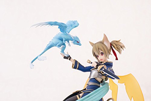 "Sword Art Online II - Pina - Silica - 1/8 - ALO ver. (Aoshima, FunnyKnights)", Franchise: Sword Art Online II, Brand: Aoshima, Release Date: 28. May 2015, Type: General, Dimensions: H=180 mm (7.02 in), Scale: 1/8, Material: ABS, PVC, Store Name: Nippon Figures"