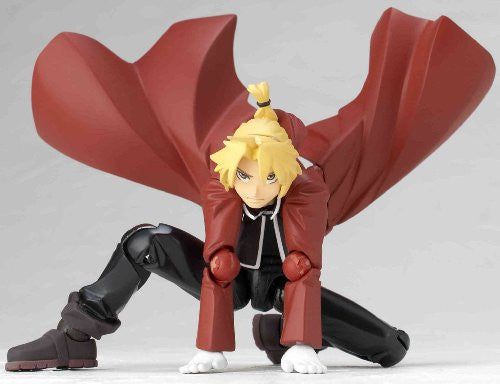 Fullmetal Alchemist - Edward Elric - Revoltech - 116 (Kaiyodo), Action figure with dimensions H=140 mm (5.46 in), sold by Nippon Figures.