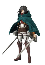 Attack on Titan - Mikasa Ackerman - Real Action Heroes #648 - 1/6 (Medicom Toy), Franchise: Attack on Titan, Release Date: 20. Aug 2014, Dimensions: H=300 mm (11.7 in), Scale: 1/6, Material: ABS, FABRIC, PVC, Nippon Figures