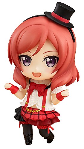 Love Live! School Idol Project - Nishikino Maki - Nendoroid #516 (Good Smile Company), Franchise: Love Live! School Idol Project, Brand: Good Smile Company, Release Date: 24. Aug 2015, Type: Nendoroid, Dimensions: H=100 mm (3.9 in), Material: ABS, PVC, Nippon Figures