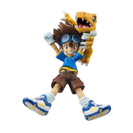 Digimon Adventure - Agumon - Yagami Taichi - G.E.M. - 1/10 (MegaHouse), PVC figure, 1/10 scale, released on 27. Jan 2014, sold by Nippon Figures