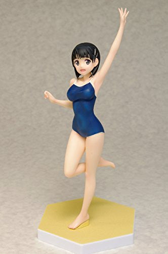 Sword Art Online - Kirigaya Suguha - Beach Queens - 1/10 - Swimsuit ver. (Wave), Franchise: Sword Art Online, Brand: Wave, Release Date: 16. Dec 2014, Type: General, Dimensions: H=190 mm (7.41 in), Scale: 1/10, Material: ABS, PVC, Store Name: Nippon Figures