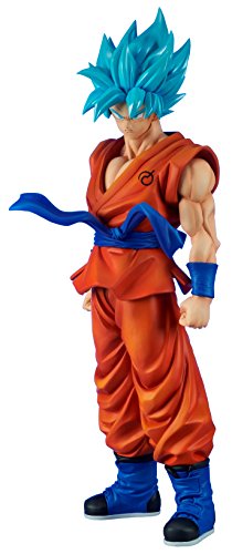 Dragon Ball Super - Son Goku SSJ God SS - Gigantic Series (X-Plus, Plex), Release Date: 27. Mar 2017, Dimensions: 470 mm, Material: PVCSOFT VINYL, Nippon Figures