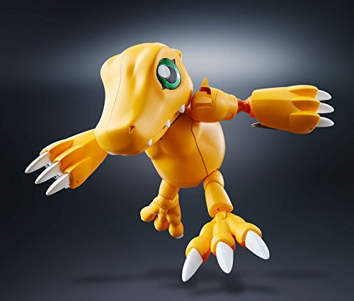 Digimon Adventure - Agumon - WarGreymon - Digivolving Spirits #01, Bandai action figure released on 18. Nov 2017, made of ABS, DIE CAST, PVC materials, sold at Nippon Figures.