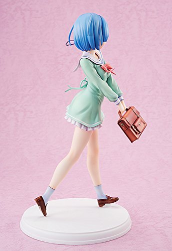 Re:Zero kara Hajimeru Isekai Seikatsu - Rem - 1/7 - High School Uniform Ver. (Kadokawa), Franchise: Re:Zero kara Hajimeru Isekai Seikatsu, Release Date: 04. Feb 2019, Scale: 1/7 H=230mm (8.97in, 1:1=1.61m), Store Name: Nippon Figures