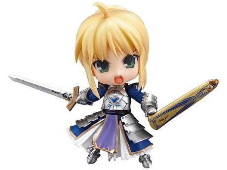 Fate/Stay Night - Saber - Nendoroid #121 - Super Movable Edition (Good Smile Company), Franchise: Fate/Stay Night, Release Date: 26. Oct 2010, Dimensions: H=100 mm (3.9 in), Store Name: Nippon Figures