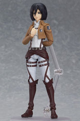 Attack on Titan - Mikasa Ackerman - Figma #203 (Max Factory), Franchise: Attack on Titan, Release Date: 24. Apr 2014, Dimensions: H=145 mm (5.66 in), Store Name: Nippon Figures