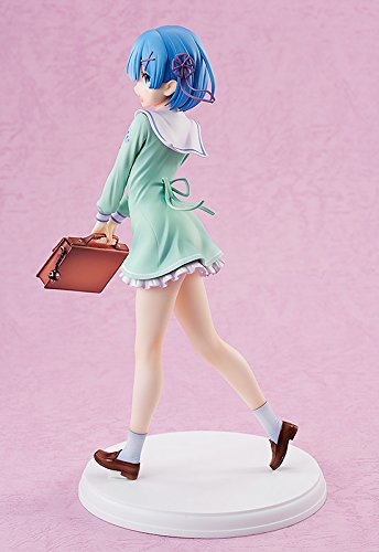 Re:Zero kara Hajimeru Isekai Seikatsu - Rem - 1/7 - High School Uniform Ver. (Kadokawa), Franchise: Re:Zero kara Hajimeru Isekai Seikatsu, Release Date: 04. Feb 2019, Scale: 1/7 H=230mm (8.97in, 1:1=1.61m), Store Name: Nippon Figures