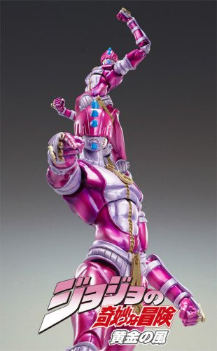 JoJo's Bizarre Adventure - Vento Aureo - Sticky Fingers - Super Action Statue #43 - Second Ver. (Medicos Entertainment), Franchise: JoJo's Bizarre Adventure, Brand: Medicos Entertainment, Release Date: 31. Jul 2012, Dimensions: H=160 mm (6.24 in), Material: ABS, PVC, Store Name: Nippon Figures