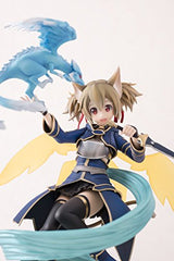 "Sword Art Online II - Pina - Silica - 1/8 - ALO ver. (Aoshima, FunnyKnights)", Franchise: Sword Art Online II, Brand: Aoshima, Release Date: 28. May 2015, Type: General, Dimensions: H=180 mm (7.02 in), Scale: 1/8, Material: ABS, PVC, Store Name: Nippon Figures"