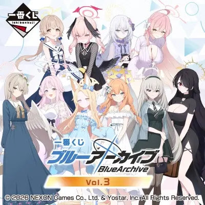 Ichiban Kuji - Blue Archive Vol. 3 (Full Set + Last One)