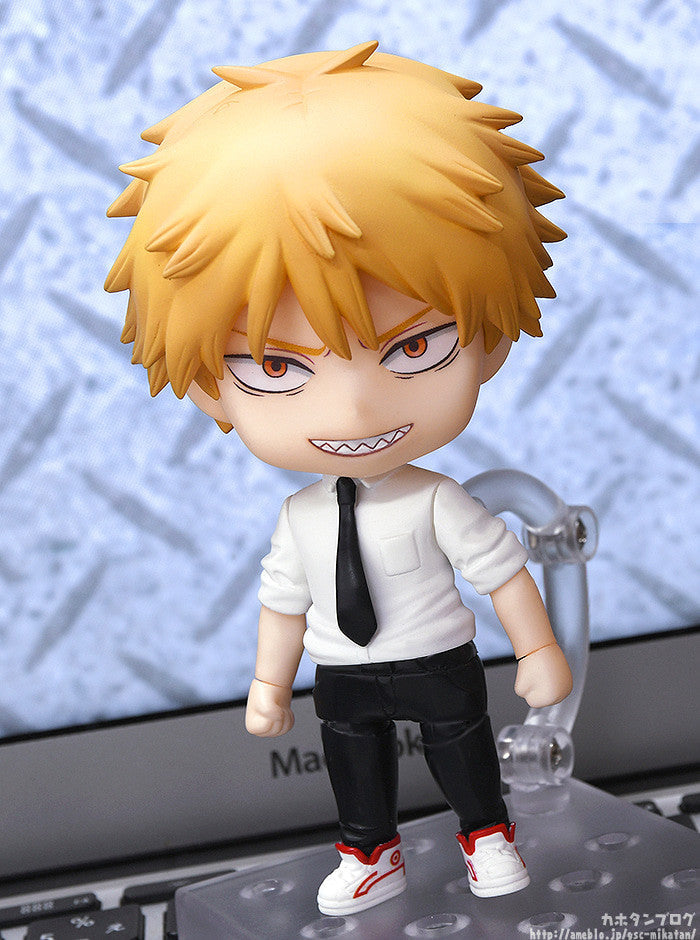 Chainsaw Man - Denji - Pochita - Nendoroid #1560 - 2022 Re-release (Good Smile Company), Franchise: Chainsaw Man, Release Date: 22. Nov 2022, Dimensions: H=100mm (3.9in), Nippon Figures
