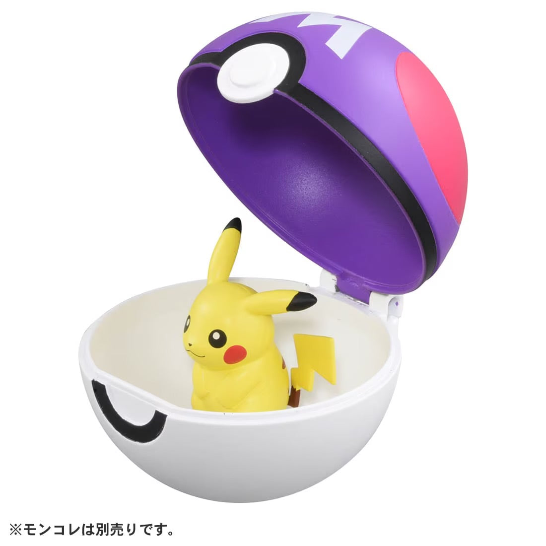 Pokemon - MB-04 Master Ball - Monster Collection (MonColle) - Takara Tomy, Franchise: Pokemon, Brand: Takara Tomy, Series: MonColle (Pokemon Monster Collection), Type: General, Release Date: 2022-08-11, Dimensions: Ø7 cm // Ø2.75 inches, Nippon Figures
