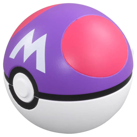 Pokemon - MB-04 Master Ball - Monster Collection (MonColle) - Takara Tomy, Franchise: Pokemon, Brand: Takara Tomy, Series: MonColle (Pokemon Monster Collection), Type: General, Release Date: 2022-08-11, Dimensions: Ø7 cm // Ø2.75 inches, Nippon Figures