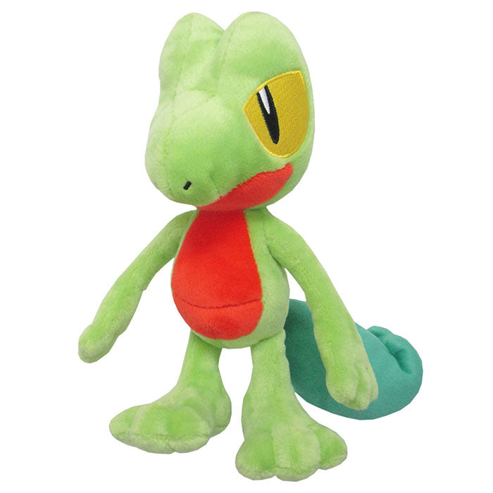 Pokemon - Treecko PP66 (S) - All Star Collection - San-ei Boeki - Plush, Franchise: Pokemon, Brand: San-ei Boeki, Type: Plushies, Dimensions: W9.5×D13×H19 cm, Store Name: Nippon Figures