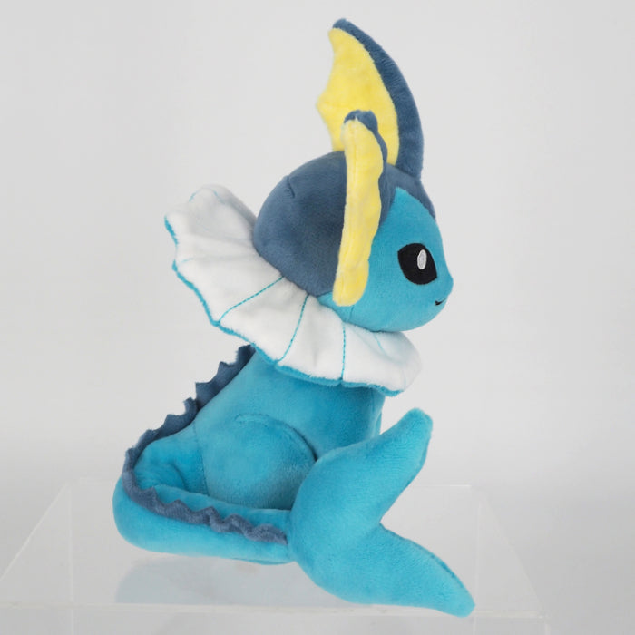 Pokemon - Vaporeon PP110 (S) Plush - All Star Collection - San-ei Boeki, Franchise: Pokemon, Brand: San-ei Boeki, Type: Plushies, Dimensions: W18×D14.5×H22 cm, Nippon Figures