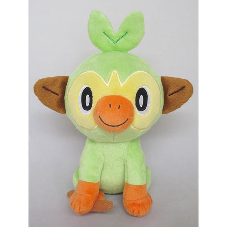 Pokemon - Grookey PP149 (S) - All Star Collection - San-ei Boeki - Plush, Franchise: Pokemon, Brand: San-ei Boeki, Type: Plushies, Dimensions: W15.5×D10.5×H20 cm, Nippon Figures