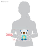 Pokemon - Oshawott PP213 (S) - All Star Collection - San-ei Boeki - Plush, Franchise: Pokemon, Brand: San-ei Boeki, Type: Plushies, Dimensions: W11×D14.5×H15.5 cm, Nippon Figures