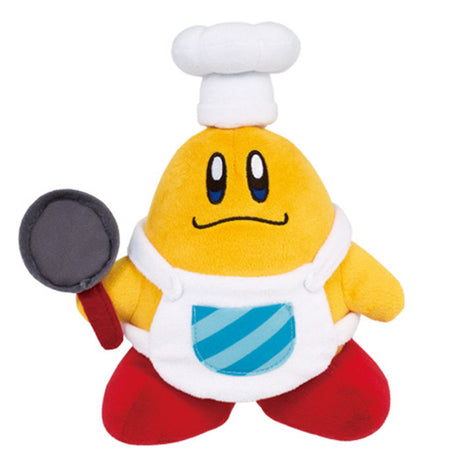 Kirby - Chef Kawasaki KP06 (S) - All Star Collection - San-ei Boeki - Plush, Franchise: Kirby, Brand: San-ei Boeki, Type: Plushies, Dimensions: W15×D10.5×H20 cm, Nippon Figures